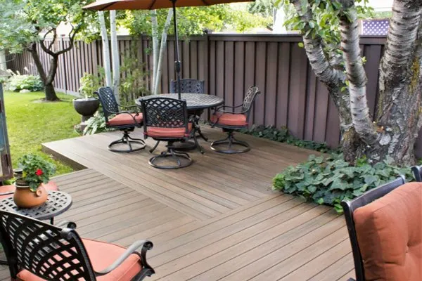 Newly installed wood fence with professional finish in the DC area